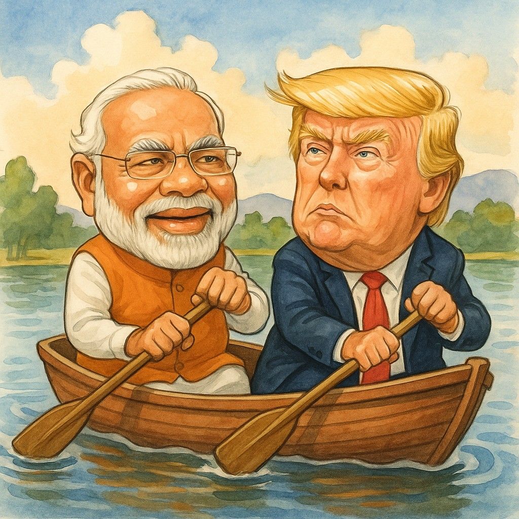 A 50% Tariff vs. 1.4 Billion People: Who Will Blink First in the 2025 U.S.-India Standoff?
