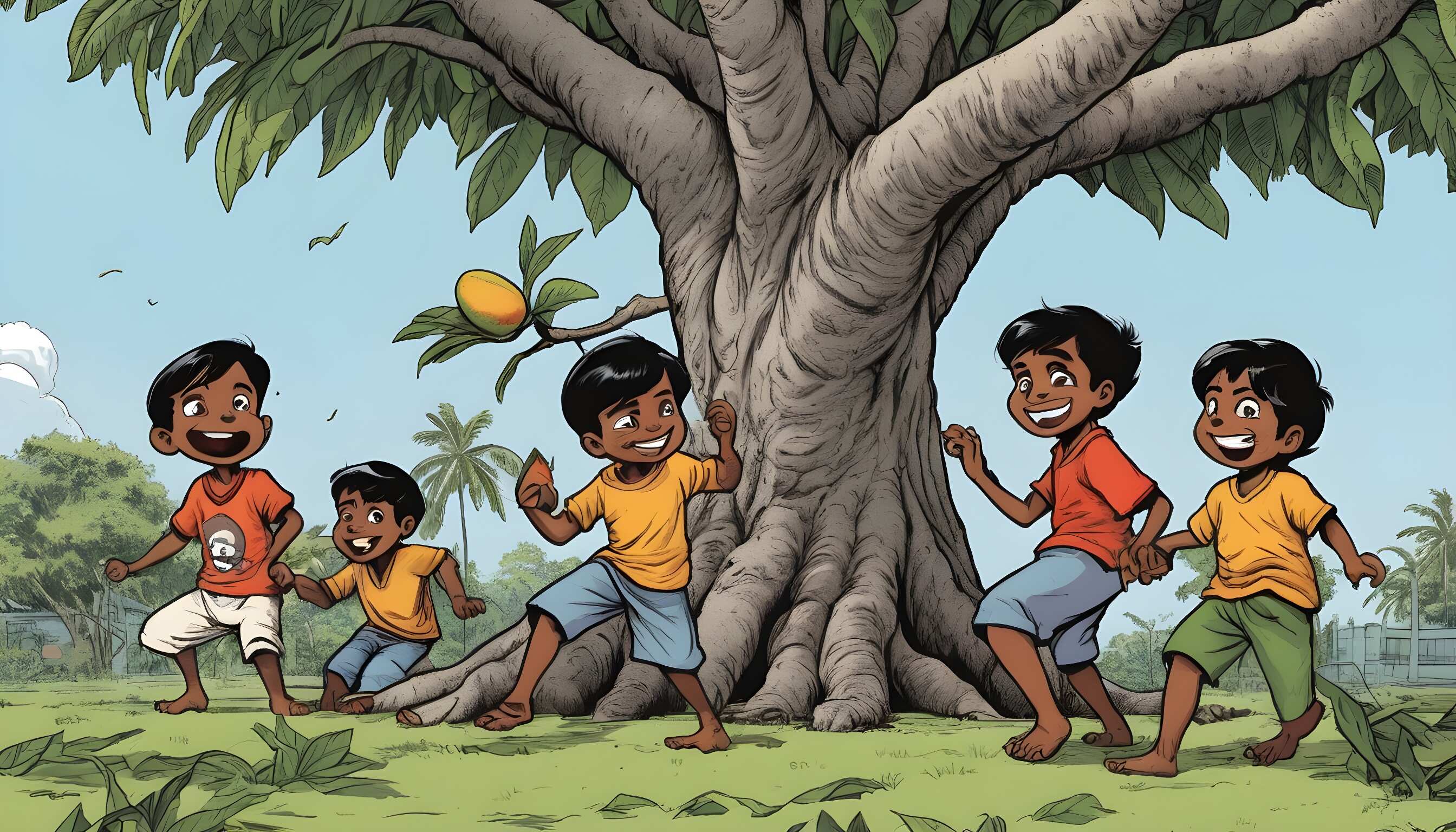 മാവിൻചുവട്ടിലെ ലോകം